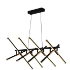 LED design mennyezeti lámpa 100W 500x5 + 700x3 mm IP20 3000-6500K dimmelhető SMART vezérlés - J4357/