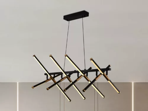 LED design mennyezeti lámpa 100W 500x5 + 700x3 mm IP20 3000-6500K dimmelhető SMART vezérlés - J4357/