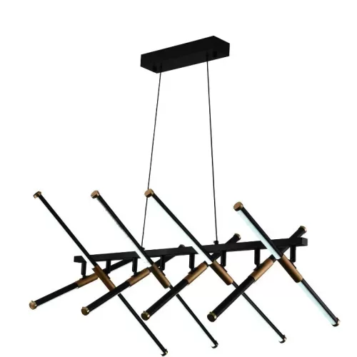 LED design mennyezeti lámpa 100W 500x5 + 700x3 mm IP20 3000-6500K dimmelhető SMART vezérlés - J4357/