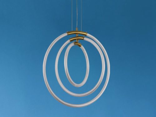LED design függőlámpa 35W, 3500lm, 3000-6500K, IP20, fém-akril - J4358/G