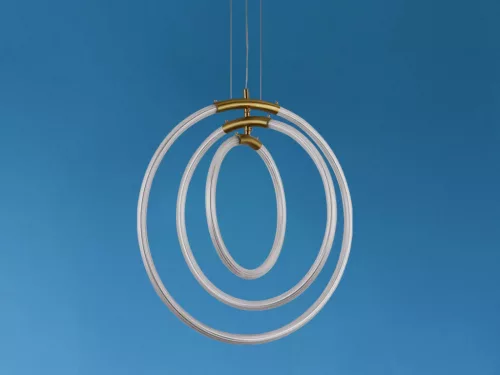 LED design függőlámpa 35W, 3500lm, 3000-6500K, IP20, fém-akril - J4358/G