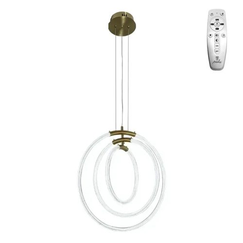 LED design függőlámpa 35W, 3500lm, 3000-6500K, IP20, fém-akril - J4358/G