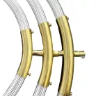 LED design függőlámpa 35W, 3500lm, 3000-6500K, IP20, fém-akril - J4358/G