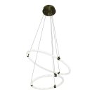 LED design mennyezeti lámpa 30W, 2800lm, 3000-6500K, IP20, fém-akril - J4359/G