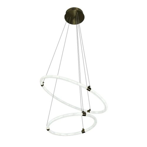 LED design mennyezeti lámpa 30W, 2800lm, 3000-6500K, IP20, fém-akril - J4359/G