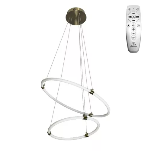 LED design mennyezeti lámpa 30W, 2800lm, 3000-6500K, IP20, fém-akril - J4359/G