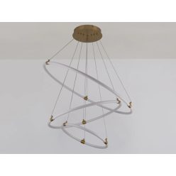   LED design mennyezeti lámpa 45W, 4300lm, 3000-6500K, IP20, fém-akril - J4360/G