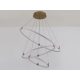 LED design mennyezeti lámpa 45W, 4300lm, 3000-6500K, IP20, fém-akril - J4360/G