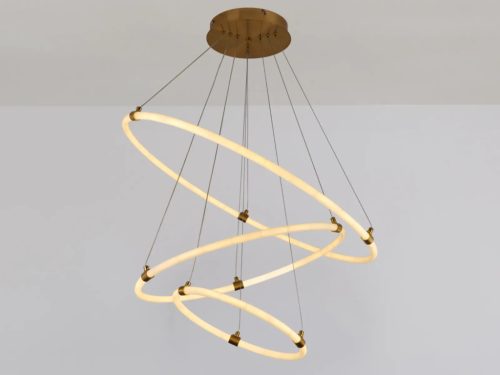 LED design mennyezeti lámpa 45W, 4300lm, 3000-6500K, IP20, fém-akril - J4360/G