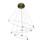 LED design mennyezeti lámpa 45W, 4300lm, 3000-6500K, IP20, fém-akril - J4360/G