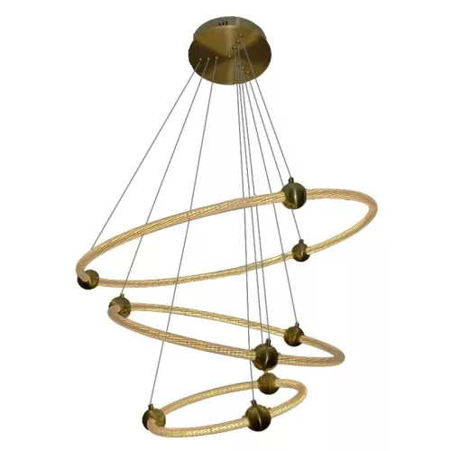 LED design függőlámpa 45W, 4300lm, 3000-6500K, IP20, fém-akril - J4361/G