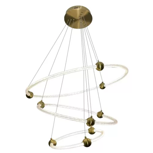 LED design függőlámpa 45W, 4300lm, 3000-6500K, IP20, fém-akril - J4361/G