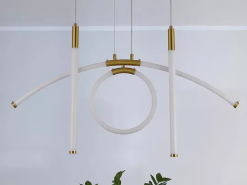 LED design függőlámpa 25W, 2400lm, 3000-6500K, IP20, fém-akril - J4362/G