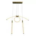 LED design függőlámpa 25W, 2400lm, 3000-6500K, IP20, fém-akril - J4362/G