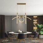 LED design függőlámpa 25W, 2400lm, 3000-6500K, IP20, fém-akril - J4362/G