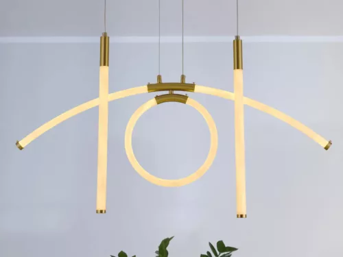 LED design függőlámpa 25W, 2400lm, 3000-6500K, IP20, fém-akril - J4362/G