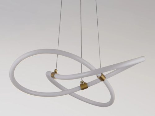 LED design függőlámpa 30W, 2800lm, 3000-6500K, IP20, fém-akril - J4363/G