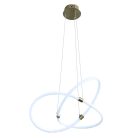 LED design függőlámpa 30W, 2800lm, 3000-6500K, IP20, fém-akril - J4363/G