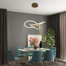 LED design függőlámpa 30W, 2800lm, 3000-6500K, IP20, fém-akril - J4363/G