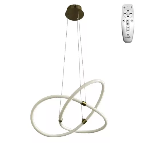 LED design függőlámpa 30W, 2800lm, 3000-6500K, IP20, fém-akril - J4363/G