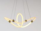 LED design függőlámpa 25W 2400lm E27 dimmelhető 3000-6500K IP20 fém/akril 600mm - J4364/G
