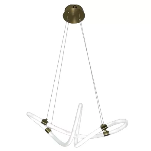 LED design függőlámpa 25W 2400lm E27 dimmelhető 3000-6500K IP20 fém/akril 600mm - J4364/G