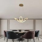 LED design függőlámpa 25W 2400lm E27 dimmelhető 3000-6500K IP20 fém/akril 600mm - J4364/G