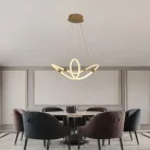 LED design függőlámpa 25W 2400lm E27 dimmelhető 3000-6500K IP20 fém/akril 600mm - J4364/G