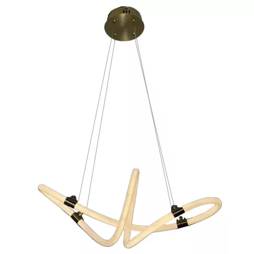 LED design függőlámpa 25W 2400lm E27 dimmelhető 3000-6500K IP20 fém/akril 600mm - J4364/G