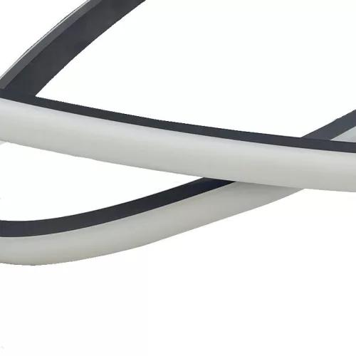 LED design mennyezeti lámpa 150W, 8800 lm, 3000K-6500K, IP20, fém-akril - J4367/B