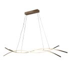 LED design mennyezeti lámpa 80W, 3500 lm, 3000K-6500K, IP20, fém-akril - J4368/G