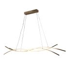LED design mennyezeti lámpa 80W, 3500 lm, 3000K-6500K, IP20, fém-akril - J4368/G