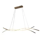 LED design mennyezeti lámpa 80W, 3500 lm, 3000K-6500K, IP20, fém-akril - J4368/G