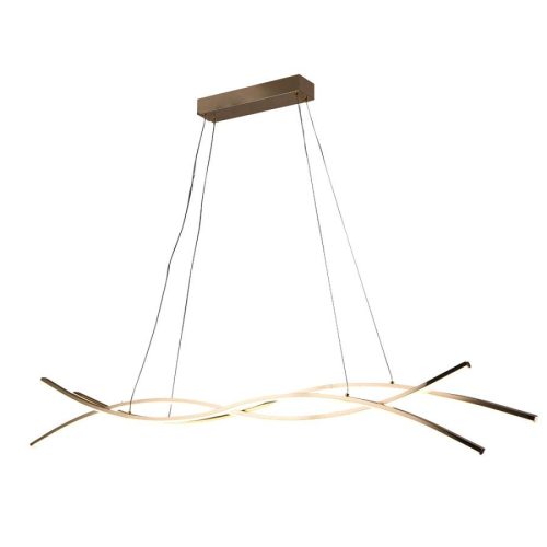 LED design mennyezeti lámpa 80W, 3500 lm, 3000K-6500K, IP20, fém-akril - J4368/G