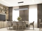 LED design mennyezeti lámpa 22W, 1500 lm, 3000K-6500K, IP20, fém-akril - J4369/B