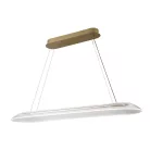 LED design mennyezeti lámpa 40W, 2600 lm, 3000K-6500K, IP20, fém-akril - J4370/G