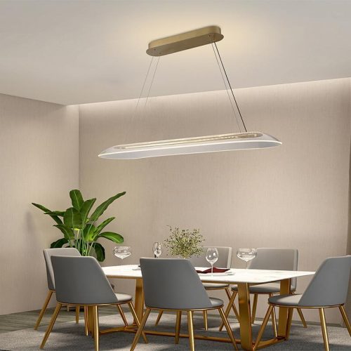 LED design mennyezeti lámpa 40W, 2600 lm, 3000K-6500K, IP20, fém-akril - J4370/G