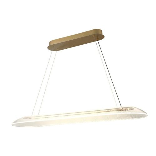 LED design mennyezeti lámpa 40W, 2600 lm, 3000K-6500K, IP20, fém-akril - J4370/G