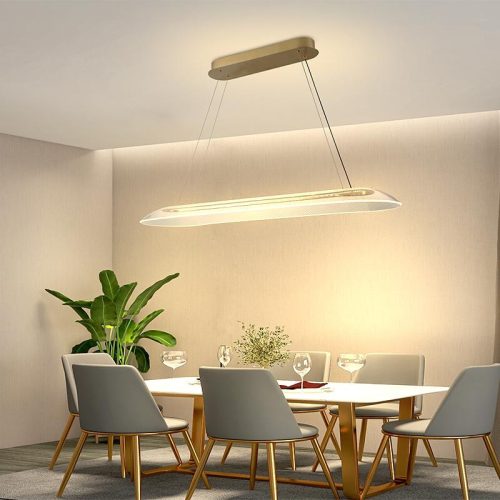 LED design mennyezeti lámpa 40W, 2600 lm, 3000K-6500K, IP20, fém-akril - J4370/G