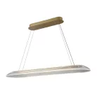 LED design mennyezeti lámpa 40W, 2600 lm, 3000K-6500K, IP20, fém-akril - J4370/G