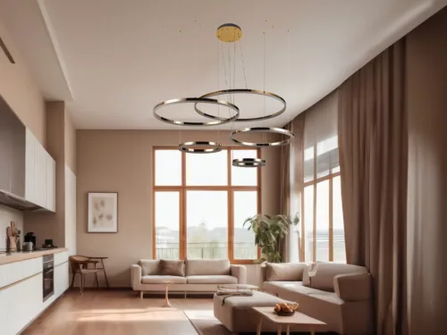 LED mennyezeti lámpa, 220W, 12500 lm, 3000K–6500K állítható, IP20, fém/akril, függesztett - J4372/G