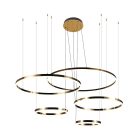 LED mennyezeti lámpa, 220W, 12500 lm, 3000K–6500K állítható, IP20, fém/akril, függesztett - J4372/G