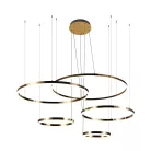 LED mennyezeti lámpa, 220W, 12500 lm, 3000K–6500K állítható, IP20, fém/akril, függesztett - J4372/G