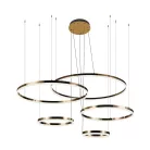 LED mennyezeti lámpa, 220W, 12500 lm, 3000K–6500K állítható, IP20, fém/akril, függesztett - J4372/G