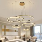 LED mennyezeti lámpa, 220W, 12500 lm, 3000K–6500K állítható, IP20, fém/akril, függesztett - J4372/G