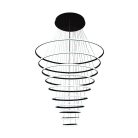 LED mennyezeti lámpa, 365W, 30000 lm, 3000K–6500K állítható, IP20, fém/akril, függesztett - J4373/B