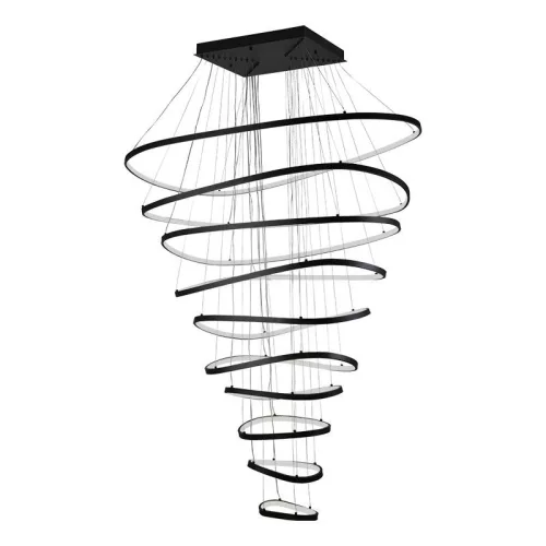 LED mennyezeti lámpa, 370W, 30000 lm, 3000K–6500K állítható, IP20, fém/akril, függesztett - J4375/B