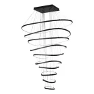 LED mennyezeti lámpa, 370W, 30000 lm, 3000K–6500K állítható, IP20, fém/akril, függesztett - J4375/B