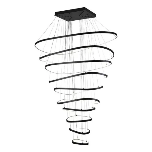 LED mennyezeti lámpa, 370W, 30000 lm, 3000K–6500K állítható, IP20, fém/akril, függesztett - J4375/B