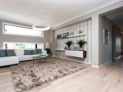 LED design mennyezeti lámpa 45W, 3300lm, 3000K-6500K, RF 2,4GHz vezérlés, IP20, Ø600x60mm - J4376/W